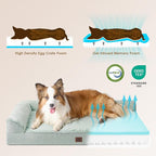 EHEYCIGA XXL Dog Bed Memory Foam, Orthopedic Giant Dog Bed Jumbo - Image 4