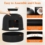 Lifewit Cat Litter Box, Hidden Enclosure Litter Tray - Image 5