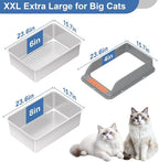 Stainless Steel Sifting Litter Box - Image 5