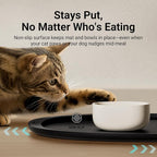DownyPaws Cat Food Mats for Floors Waterproof, BPA Free Silicone Pet Feeding Mat - Image 7
