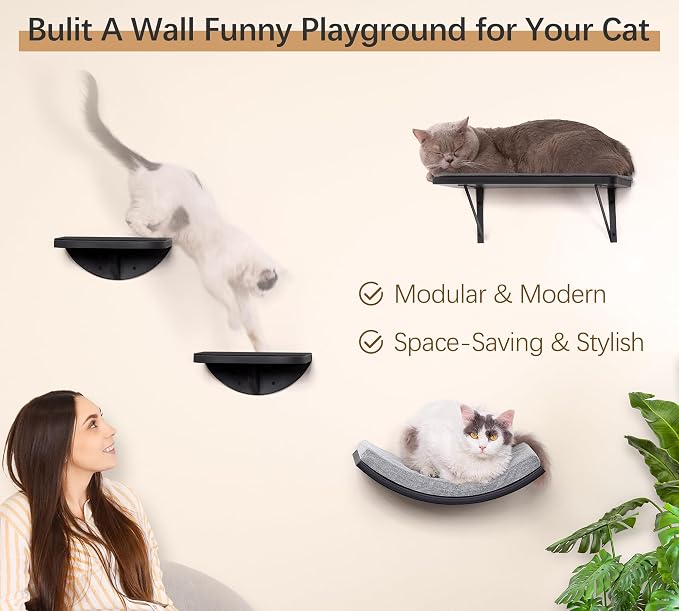 Cat Wall Shelves Set - Image 3