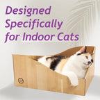 Hideaway Cat Scratcher Box for Indoor Cats - Image 2