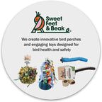 Sweet Feet and Beak Safety Pumice Perch - Image 7