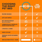 K&H Pet Products Heated Cat Bed - Image 7