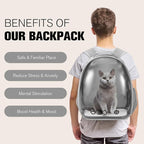 Cat Carrier Backpack, Pet Carrier Backpack Front Pack - Image 3