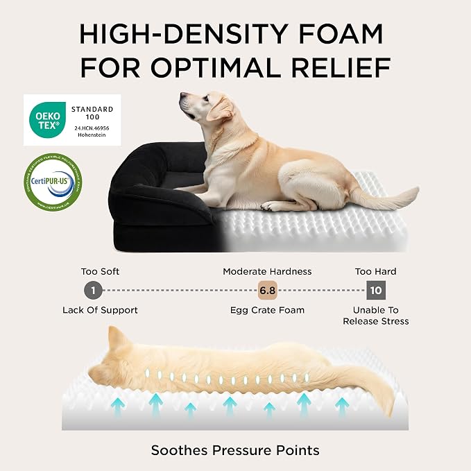 Bedsure Orthopedic Dog Bed for Large Dogs - Image 3