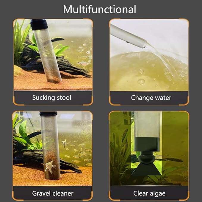 Carefree Fish Aquarium Gravel Vacuum Sand Cleaner - Image 5