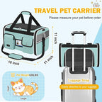 HUANLANG Soft-Sided Cat Carrier Airline Approved, Dog Carriers - Image 5