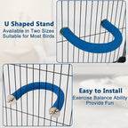 Rypet U Shape Parrot Perch Stand Toy - Image 7