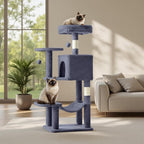 DUMOS Small 44 Inch Cat Tree Tower, Cat Climbing Tower - Image 7