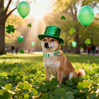 St. Patrick's Day Dog Collar for Medium Dogs - Image 3