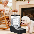 RIZZARI Stainless Steel Dog Dispenser: 8L Large Capacity Gravity Waterer - Image 6