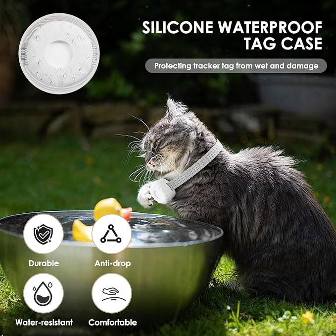 Cat Tracker, Pet Tracker for Cats, Cat GPS Tracker Collar - Image 6