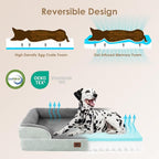 EHEYCIGA Orthopedic Dog Beds for Large Dogs, Waterproof Memory Foam Large Pet - Image 4