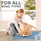 Dog Food Mat - 24x15 Raised Edges Dogs Mat - Image 6