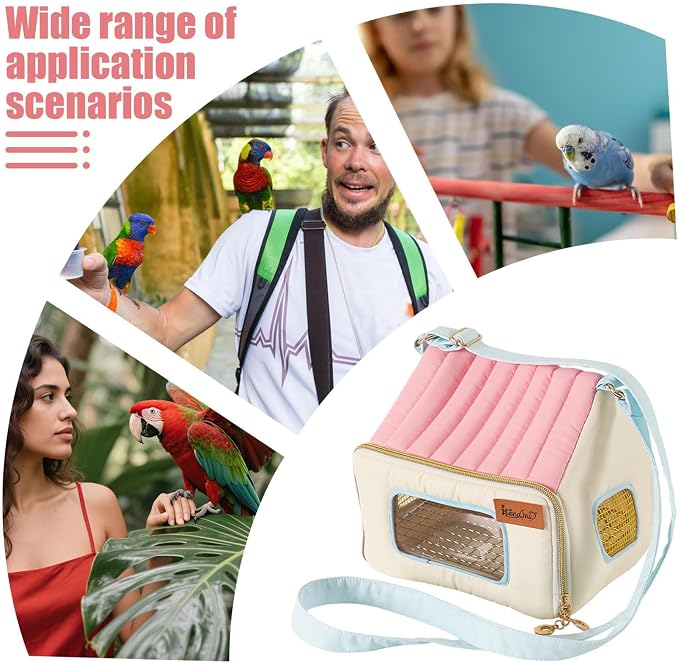 Bird Carrier - Breathable Portable Warm Waterproof Pet Bag | Bird Travel - Image 5