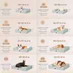EHEYCIGA Orthopedic Dog Bed for Small Dogs, Waterproof Memory Foam Small Dog - Image 2