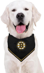 Pets First NHL Boston Bruins TIE Bandana, Size Small/Medium. Dog Bandana Scarf - Image 3