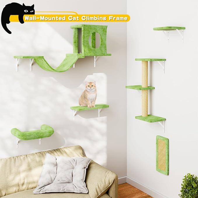 NUNU LAB Wall Mounted Cat Furniture Set - Image 2