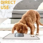 Ptlom Dog Food Mat Anti-Slip Pet Bowl Mats - Image 4