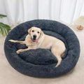 Nisrada Dog Bed for Medium Large Dogs, 36 inch Calming Dogs Bed, Washable-Round by Nisrada