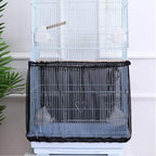 Bird Cage Seed Catcher, Large Airy Gauze Seeds Bird Cage Cover Guard Adjustable - Image 7