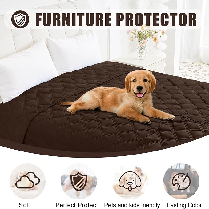 Smiry Waterproof Dog Bed Cover Blanket 40x50, Soft Reversible Pet Blanket - Image 8