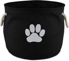 Bone Dry Pet Storage Collection Collapsible Bin, Small Round - Image 2