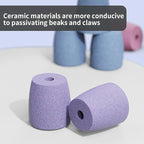 Parrot Perch Birds Nail File Perch Abrasive Surface Ceramic Paw Grinding Stick - Image 4