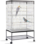 Daoeny Bird Cage Seed Catcher, Large Bird Cage Cover, Adjustable Soft Airy by Daoeny