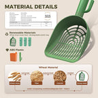 Cactus Cat Litter Scooper with Holder - Image 3