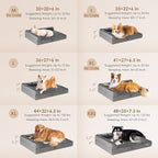 EHEYCIGA XXL Dog Bed Memory Foam, Orthopedic Giant Dog Bed Jumbo - Image 2