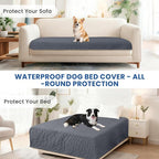 Waterproof Couch Covers for Pets, Waterproof Dog Bed Cover, Anti-Slip Soft Dog - Image 7