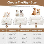 Orthopedic Dog Bed for Medium Dogs, Dog Sofa Beds Supportive Foam Pet Couch Bed - Image 2