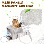 Soft Cat Carrier for Pets Up to 15 lbs, TSA Approved for Airline in-Cabin - Image 4