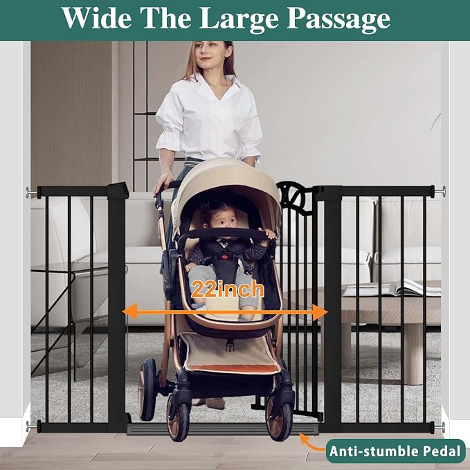 Fairy Baby 29.5"-48.8" Extra Wide Baby Gate - Image 5
