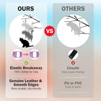 Leather Cat Collars for Boy Girl Cats - Image 3