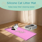 Cat Litter Mat, Silicone Large Cat Mat - Image 6