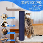Climbing Cat Scratcher Mat Trimmable Cat Scratching Post Carpet 78.7’’x15.8’’ - Image 6