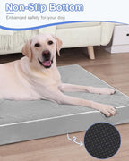 KSIIA Orthopedic Dog Bed for Crate Large Dog Bed XL - Image 6