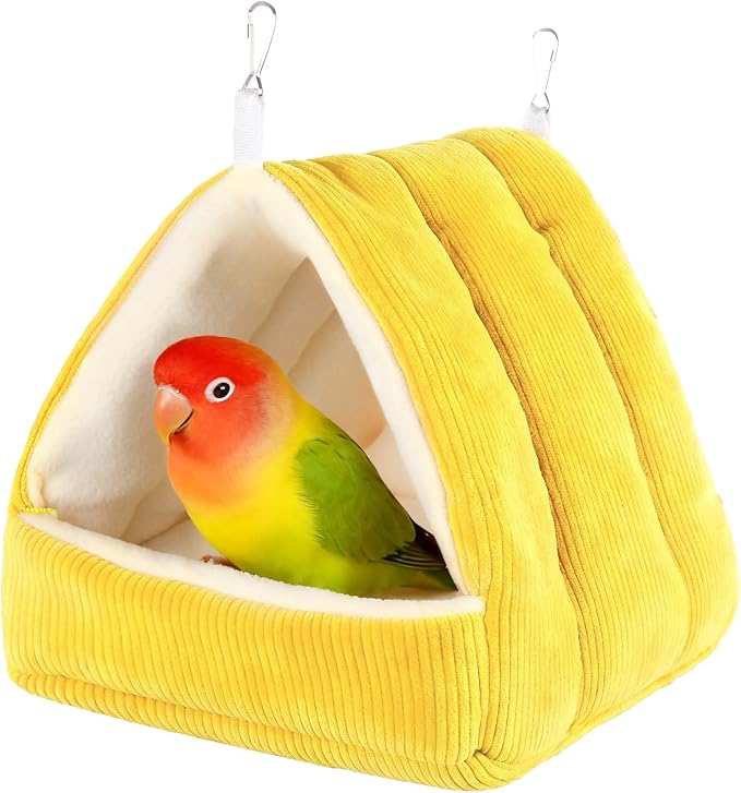 Winter Warm Bird Bed for Cage by Hoopttay