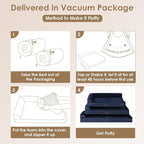 EHEYCIGA XL Dog Bed Memory Foam - Image 7