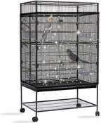 Daoeny Bird Cage Seed Catcher, Large Bird Cage Cover, Adjustable Soft Airy by Daoeny