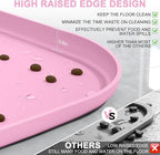 Silicone Pet Food Mat with Raised Edge - Image 4