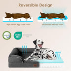 EHEYCIGA Orthopedic Dog Beds for Extra Large Dogs, Waterproof Memory Foam XXL - Image 4