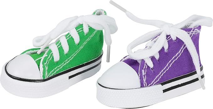 Bonka Bird Toys 6 Mini Sneakers Colorful Cotton Shredding Parrot Parrotlet - Image 4