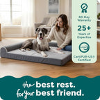 Furhaven Orthopedic Dog Bed for Large Dogs w/ Removable Bolsters & Washable - Image 9