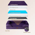 EHEYCIGA Orthopedic Dog Beds for Large Dogs, Waterproof Memory Foam Large Dog - Image 4