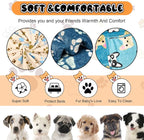 Rezutan Dog Blanket for Medium Dogs, 1 Pack 3 Premium Soft Cat Puppy Blankets - Image 2