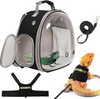 Bearded Dragon Carrier Backpack by halinfer